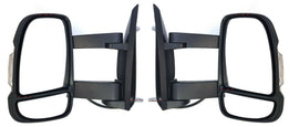 *NEW* DOOR MIRROR (ELECTRIC LONG ARM 8PINS) for FIAT DUCATO 2007-2022 PAIR LH+RH
