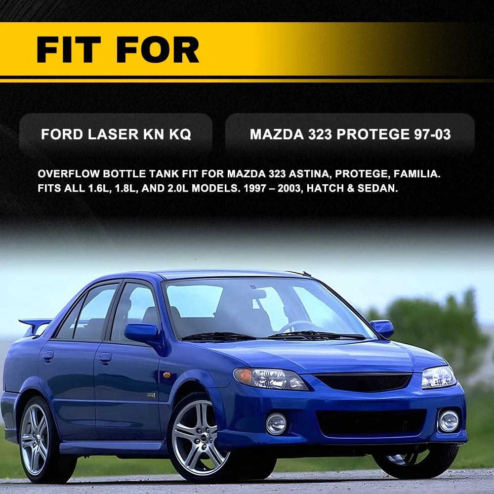 Overflow Bottle Coolant Tank Reservoir Suitable for Mazda 323 Protege B6BF15350B