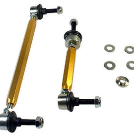 Whiteline KLC160 Sway Bar Link Assembly 50mm Lift Heavy Duty Adj Steel Ball