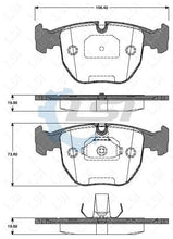 Load image into Gallery viewer, Front Bendix Brake Pads and Disc Rotors Sets Sensor for BMW X5 E53 3.0 4.4 00-06