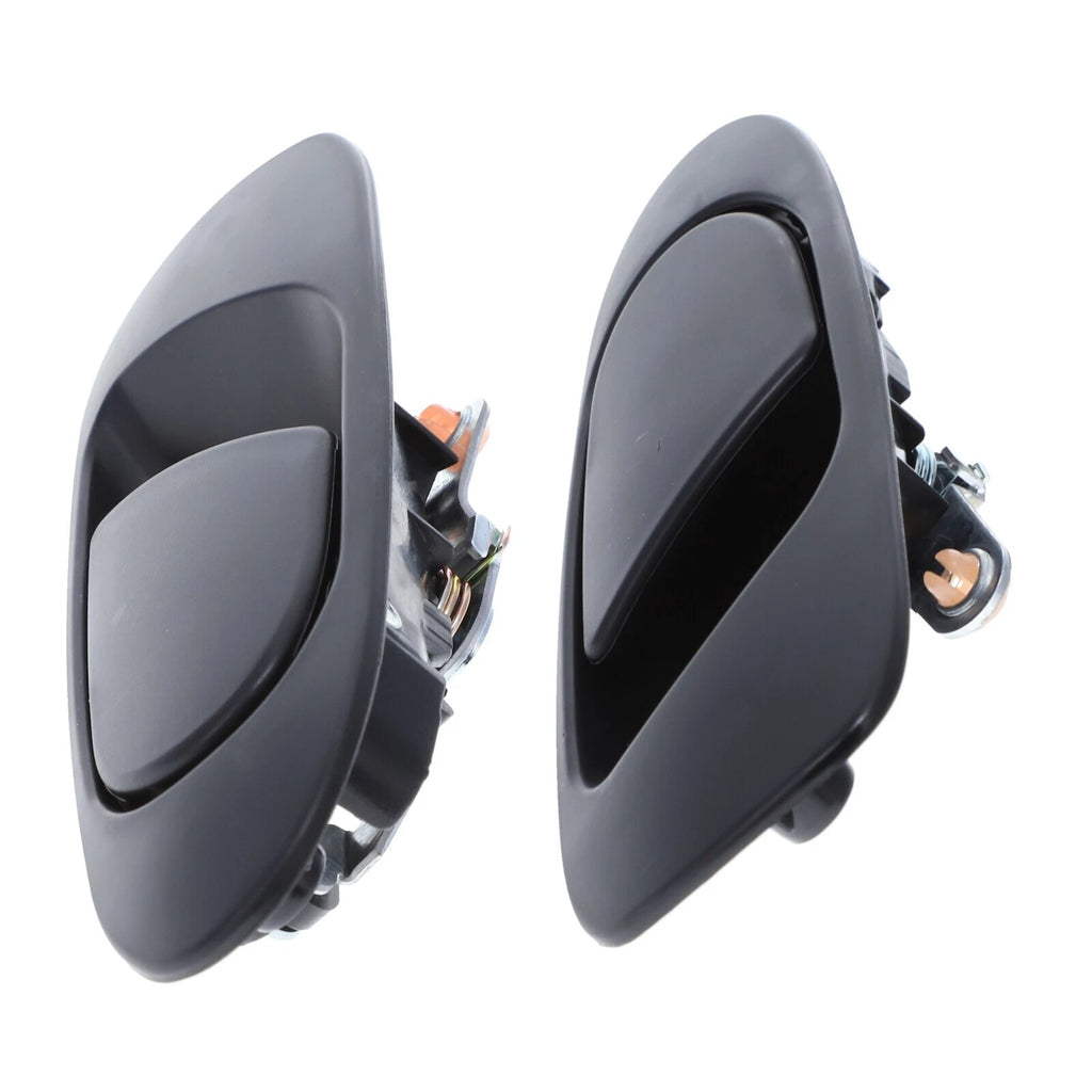 4pc FRONT& REAR LH + RH Door Handle Outer Black for Honda Civic EG EH 91-95