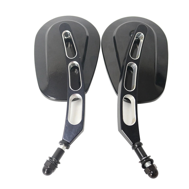Motorcycle Side Rearview Mirrors 8MM For Harley Sportster 1200for V-ROD VRSCAW