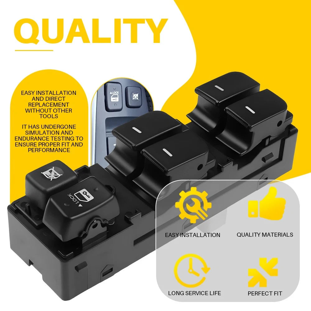 Electric Power Window Switch 93570-1M600WK Suitable for Kia Cerato 2010-2013 AU