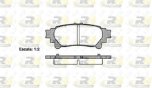 Load image into Gallery viewer, Genuine Roadhouse European Brake Pads Rear [ 1395 00 ] DB2245