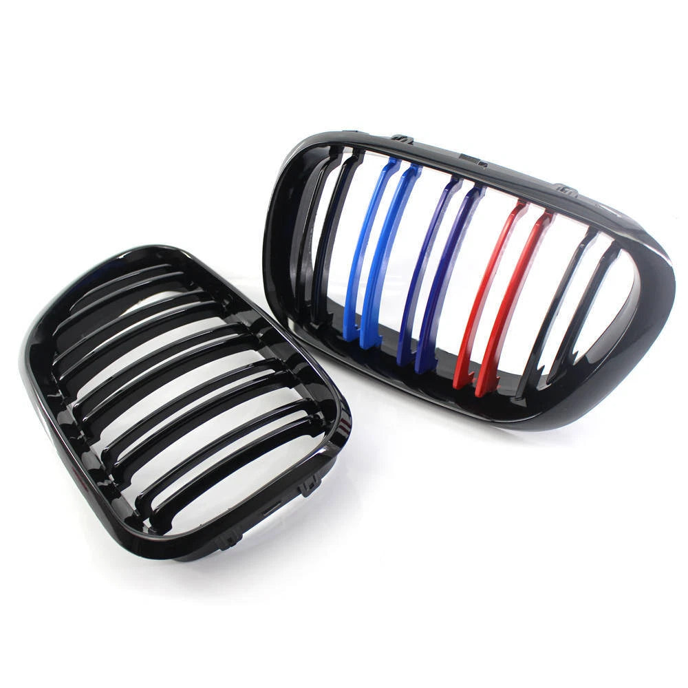 Gloss Black M Color Front Kidney Grill Grille For BMW X5 E53 2000-2003 2001 2002