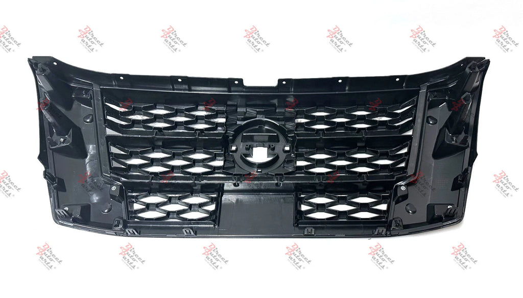 *NEW* TOP GRILLE MESH (BLACK / DARK GREY) for NISSAN NAVARA D23 NP300 2020 - ON