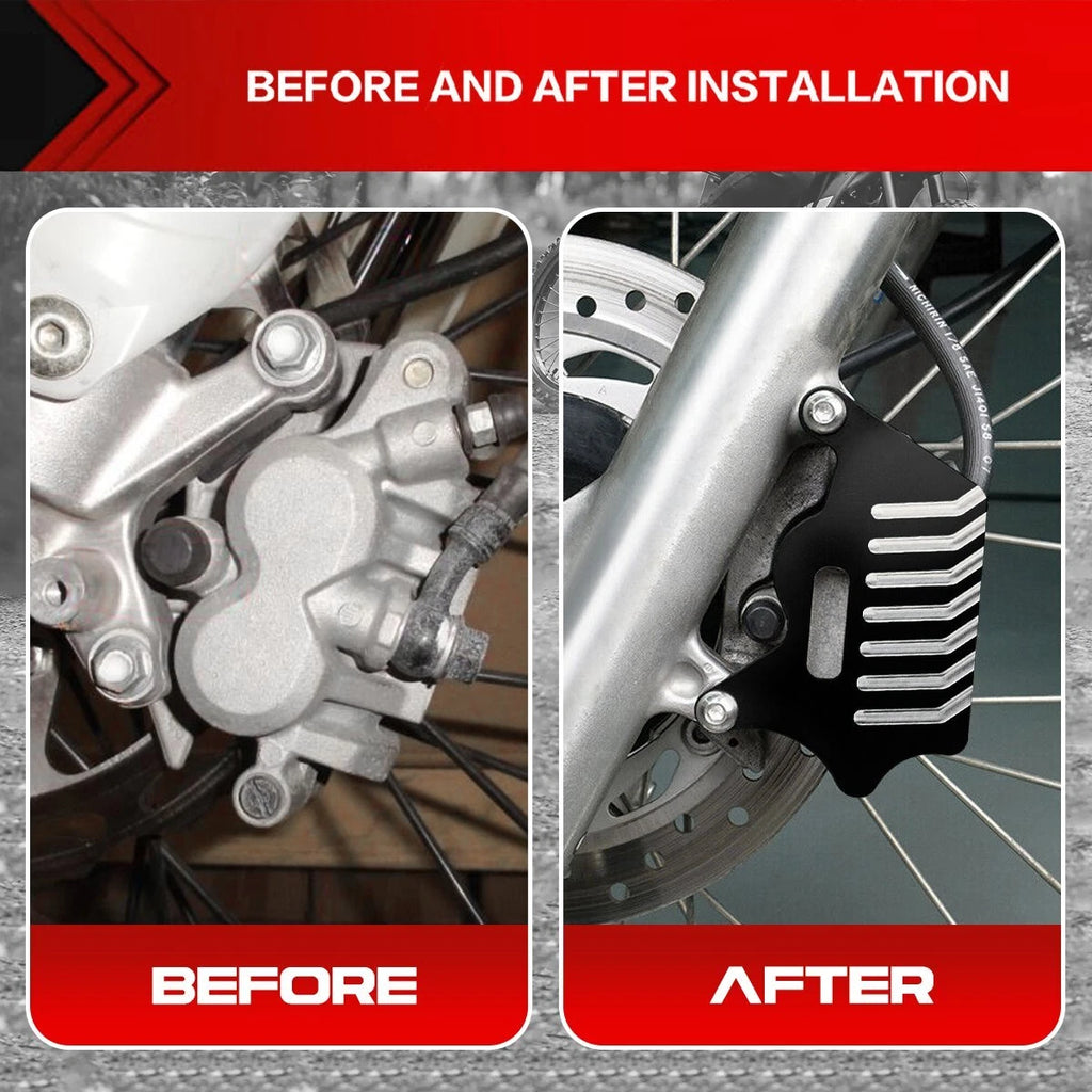 For Honda XR650L 1993-2023 Front Brake Caliper Guard Cover Protector Black ST