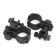 Load image into Gallery viewer, Foot Peg Mount Clamps 1" ~ 1-1/4" Highway Engine Crash Bar For Electra Glide ST
