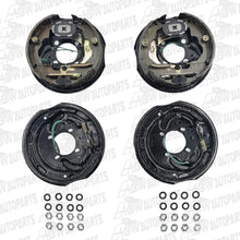 Load image into Gallery viewer, 4PCS 10" Trailer Caravan Electric Brake Backing Plates Quality Strong Magnets AU