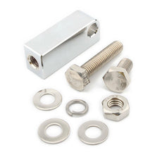 Load image into Gallery viewer, Chrome CNC Headlight Mount Bracket Block for Harley Softail FXST Breakout Glide