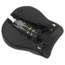 Load image into Gallery viewer, Rear Passenger Seat Pillion Pad Black for Harley Fat Boy FLSTF 2008-2014 ST