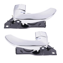 Load image into Gallery viewer, Door Handle Inner for Hyundai Santa Fe SM 00-05 Set of 4 Chrome FRONT REAR LH+RH