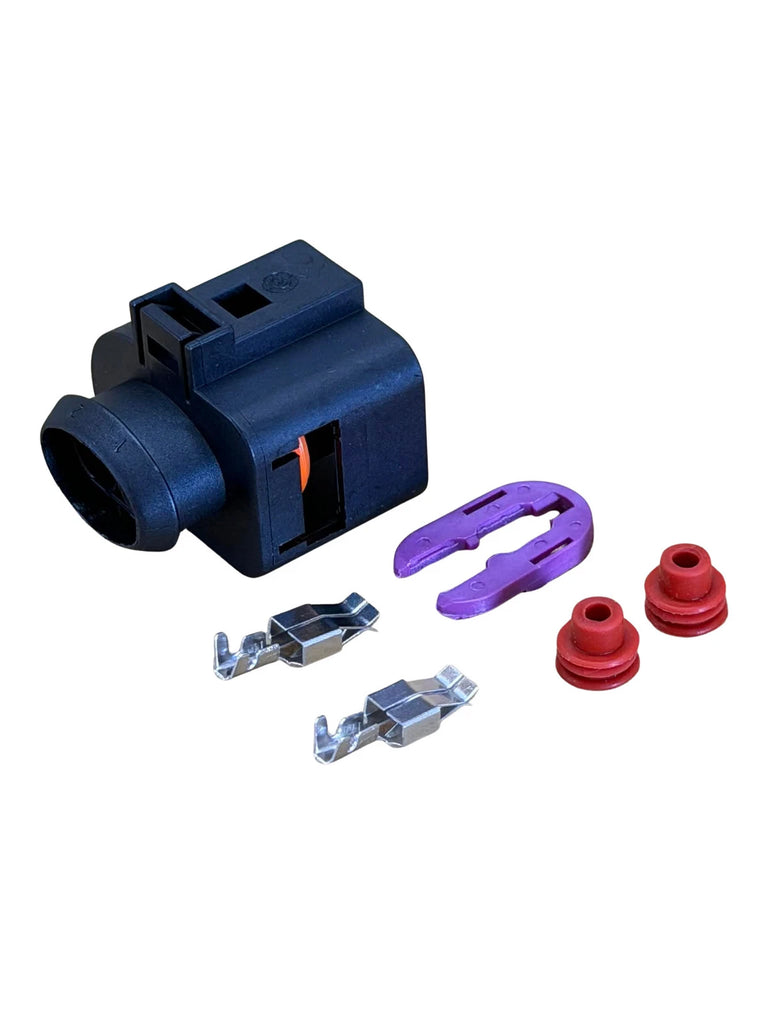 2 Pins Connector Plugs fits Volkswagen Audi 1J0973752