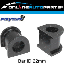 Front or Rear Sway Bar D Bush Kit for Landcruiser 60 75 80 Series - 22mm Bar