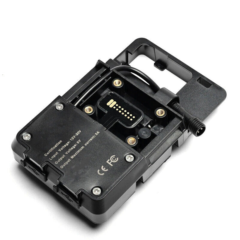 Motorcycle USB Charger Mobile Phone Holder Stand Bracket For BMW R1200GS LC ADV