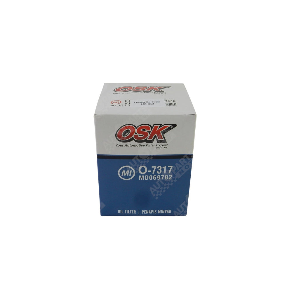 OSK Oil Filter for Ford Courier PD 4cyl Diesel WL 2.5L ref Z313