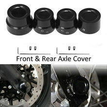 Load image into Gallery viewer, For Harley Sportster XL883 Dyna Touring V-Rod Front &amp; Rear Axle Nut Cover Caps S