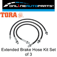 Load image into Gallery viewer, Extended Brake Line Hose Kit for Hilux LN106 LN46 LN60 LN65 RN105 YN65 YN67