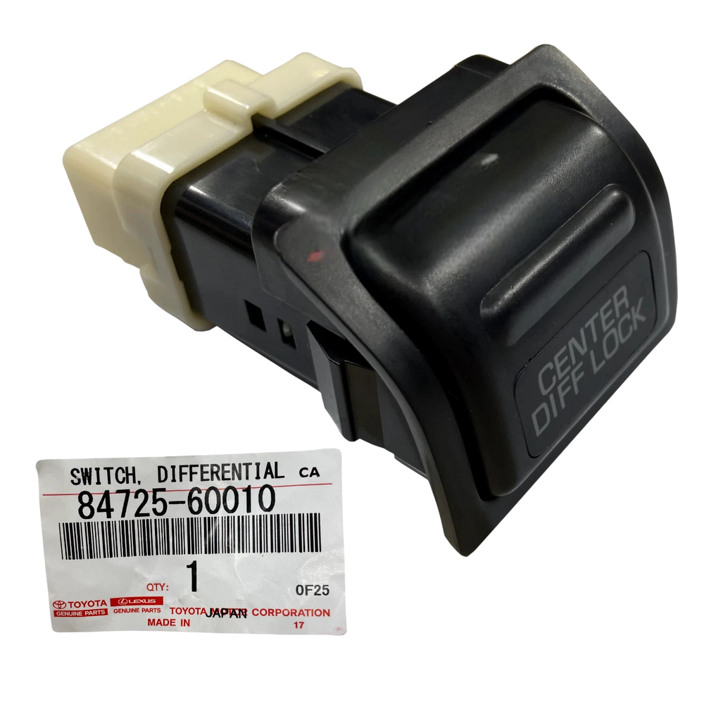 GENUINE Toyota LandCruiser 80 Series Centre Diff Lock Switch HZJ80 HDJ80 FZJ FJ