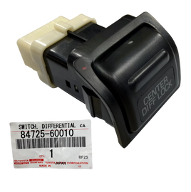 GENUINE Toyota LandCruiser 80 Series Centre Diff Lock Switch HZJ80 HDJ80 FZJ FJ