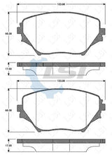 Load image into Gallery viewer, Front Brake Pads and Disc Rotors for Toyota RAV4 ACA20 ACA21 ACA22 ACA23 00-05