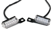 Load image into Gallery viewer, 2X 6LED Mini Motorcycle Front Turn Signal Indicator Amber Light For Harley ST