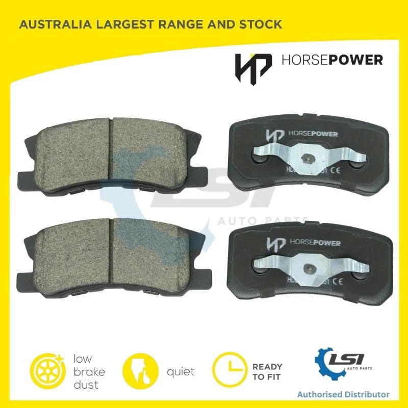 Rear Brake Pads Set for Mitsubishi PAJERO NM NP 2000-06