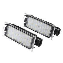 Load image into Gallery viewer, 2X LED Number License Plate Light For Renault Twingo Master Clio Megane Lagane S