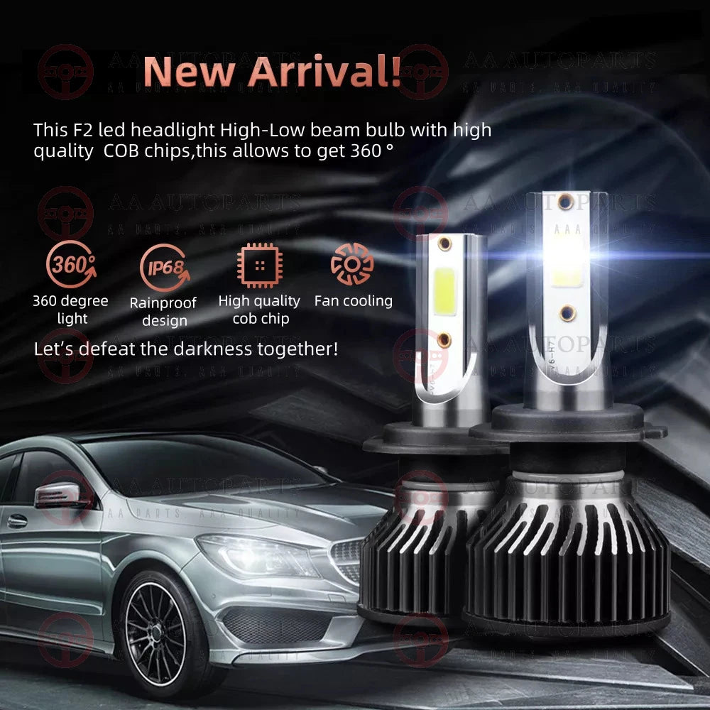 Headlights Pair + LED Globes For Holden Commodore VE Series 1 SS SV6 Omega