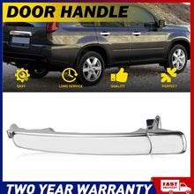Load image into Gallery viewer, 1x Rear LH RH Right Hand Outer Door Handle Chrome For Nissan X-Trail T31 2010-13
