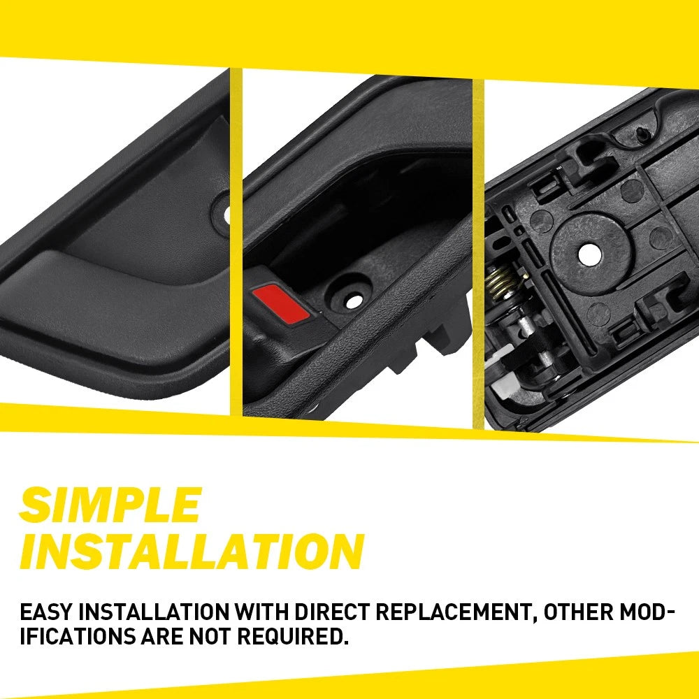 Right Driver Side Inner Door Handle Black For Hyundai Getz Hatchback 2005-2011