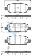 Load image into Gallery viewer, Rear Brake Pads and Disc Rotors Set for Nissan X-TRAIL T32 2014-22 Mechanic HB