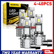 Load image into Gallery viewer, 4-40x HB3 9005 H8 H9 H11 LED Headlight Bulbs Hi Low Beam 16000LM 6500K White A