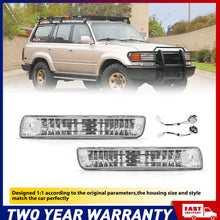 Load image into Gallery viewer, 2 X Front Turn Indicators Bumper Light fITS Toyota Land Cruiser HZJ80 Series NEW
