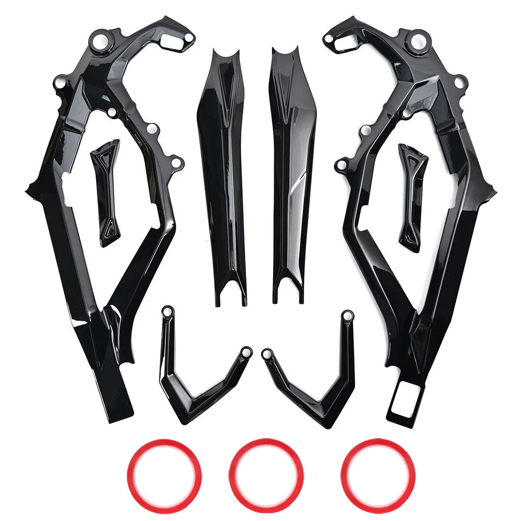 Gloss Black For Sur Ron Ultra Bee Frame Guard Fairing Body Kit with Graphics ST