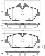 Load image into Gallery viewer, Front and Rear Brake Pads and Rotors Full set for BMW 116 118i E87 07-11 284mm