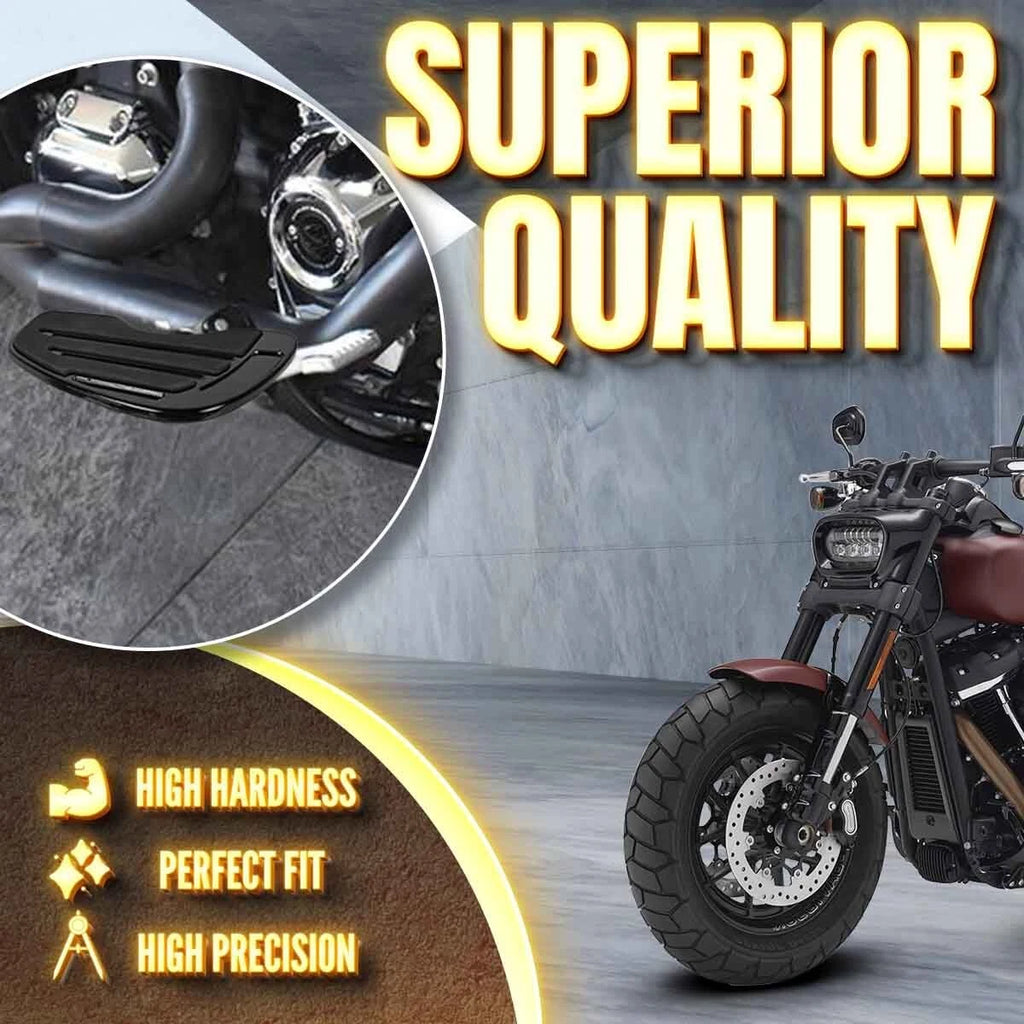 Motorcycle Front Foot Peg Footrest Pedal Floorboards for Harley Softail Fat Bob
