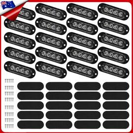 20x LED Clearance Lights Side Marker Lamp UTE Trailer Truck Caravan Lorry Boat