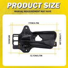 Load image into Gallery viewer, For Hyundai I30 FD 2007-2012 Front Left Passenger Side Inner Door Handle Black
