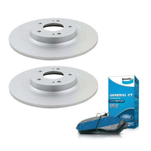 Load image into Gallery viewer, Rear Bendix Brake Pads + Disc Rotors For Mitsubishi ASX XA XB XC XD - OD 302mm