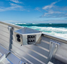 Load image into Gallery viewer, EXPRESS Aluminium Side Console Boat Switch Panel Sounder Mount Alloy Bracket