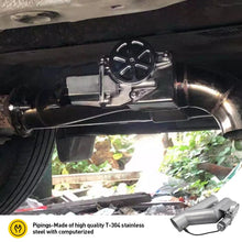 Load image into Gallery viewer, 3" Electric Exhaust Valve Kit Downpipe Cut Off with Controller Remote Wire Key