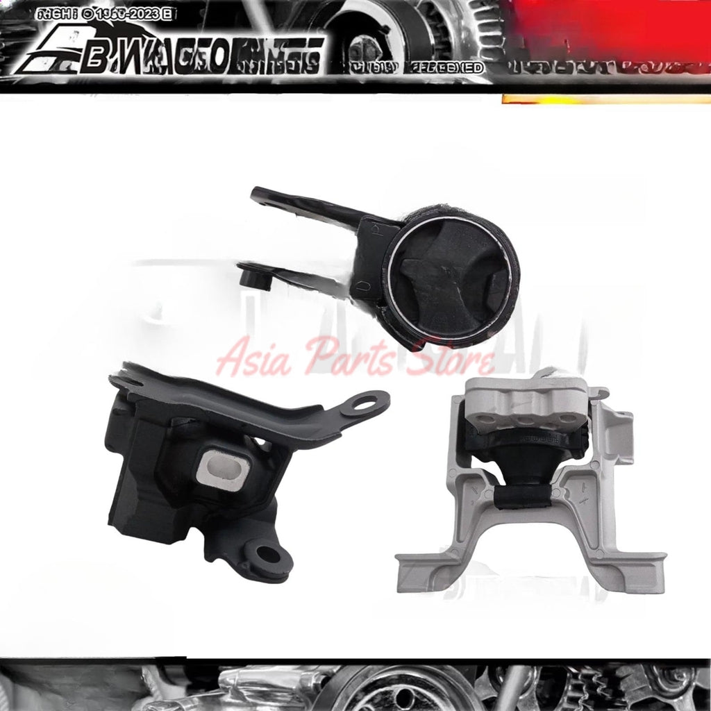 Engine mount kit L+R and rear for Mazda 2 DJ DL 1.5L and Mazda CX-3 DK 1.5L 2.0L