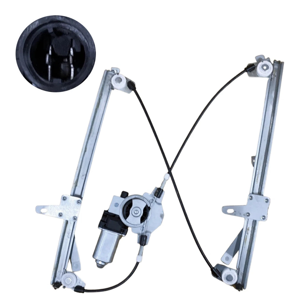 Front Left Window Regulator W/ Motor 2 Pins For Nissan Qashqai/Dualis J10 07-16