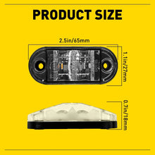 Load image into Gallery viewer, 10-40X LED Clearance Lights-Amber/Red Side Markers Truck/Trailer/RV/Caravan NEWA