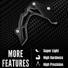 Load image into Gallery viewer, Black Aluminum Sprocket Cover Chain Guard Protector For Kawasaki KLX110 2002-23