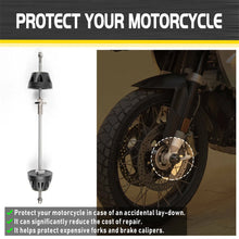 Load image into Gallery viewer, Front Axle Fork Wheel Protector Crash Slider Pad For BMW R1200GS LC/ ADV 13-18 S