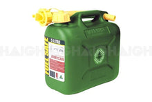 Load image into Gallery viewer, Fuel Safe Plastic Jerry Can Container 5L Green FC05G