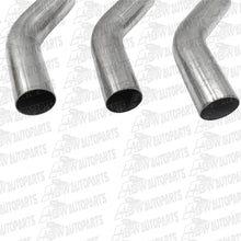 Load image into Gallery viewer, Set of 6 - 2" Inch Mandrel Bend Exhaust Pipe Mild Steel 3x45 Deg &amp; 3x90 Deg