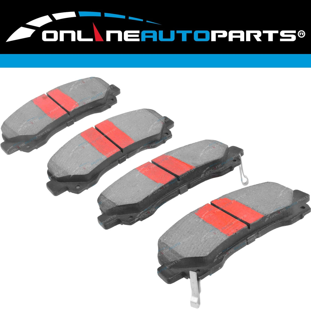 Front Disc Brake Pad Set for Isuzu D-Max TFR85 TFS85 3.0L 2008~2020 RWD 4X4